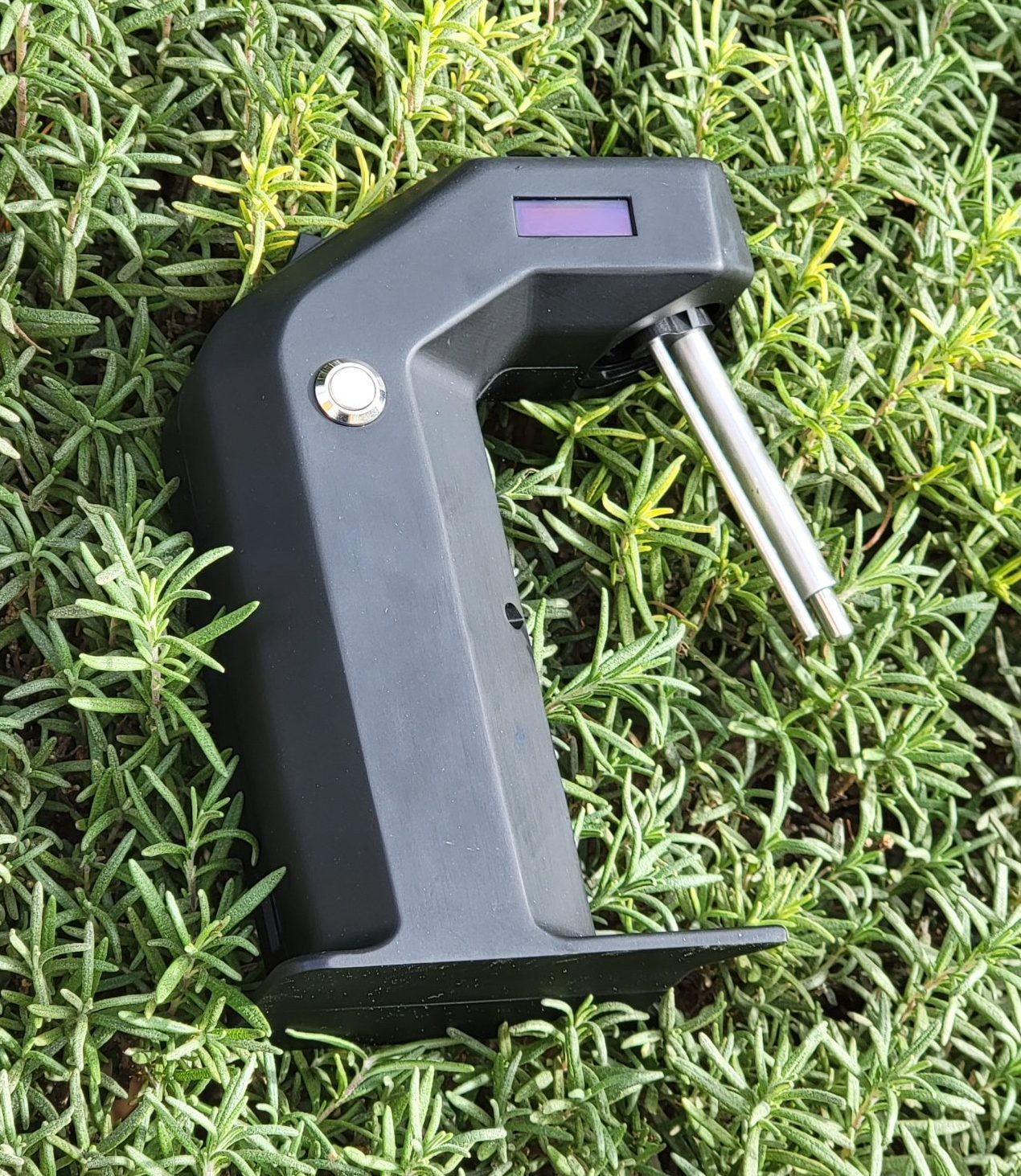 RC Alcohol Detector on rosemary background